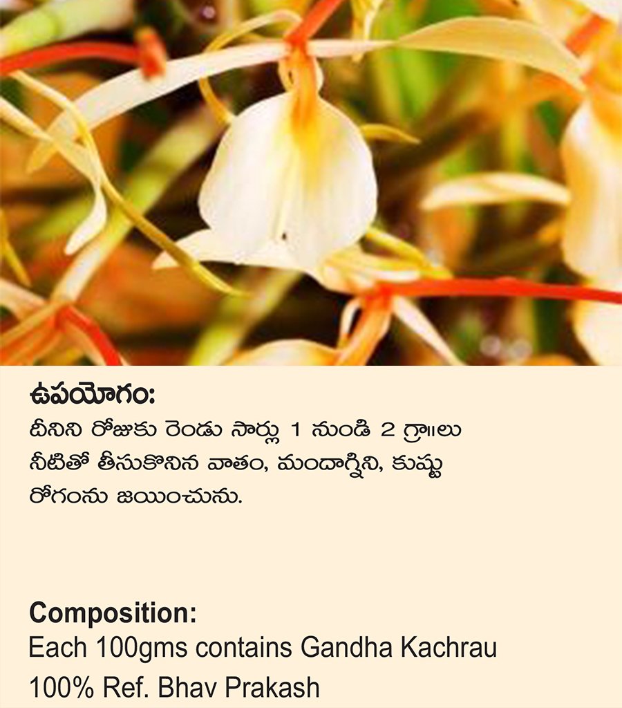 Gandhakachuralu Churna {గంధ కచ్చూరాలు చూర్ణము} - Image 3
