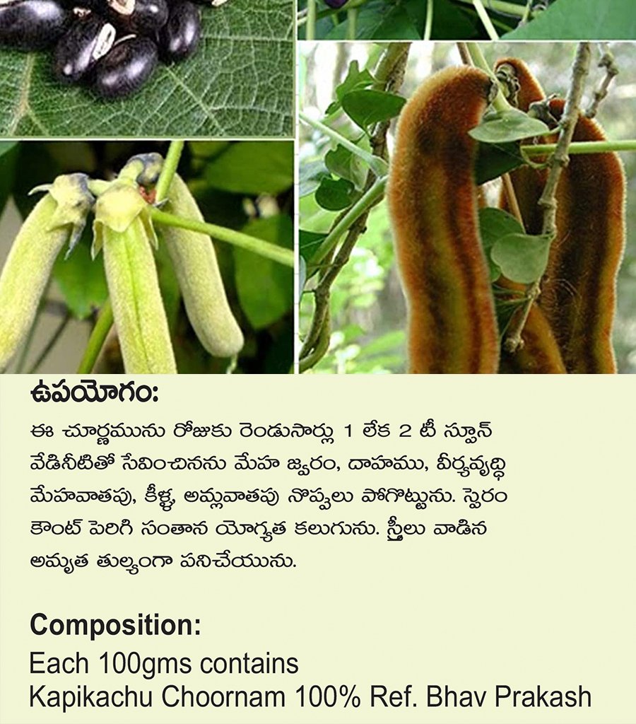 Kappikachu Churna {కపికచ్చు చూర్ణము} - Image 3